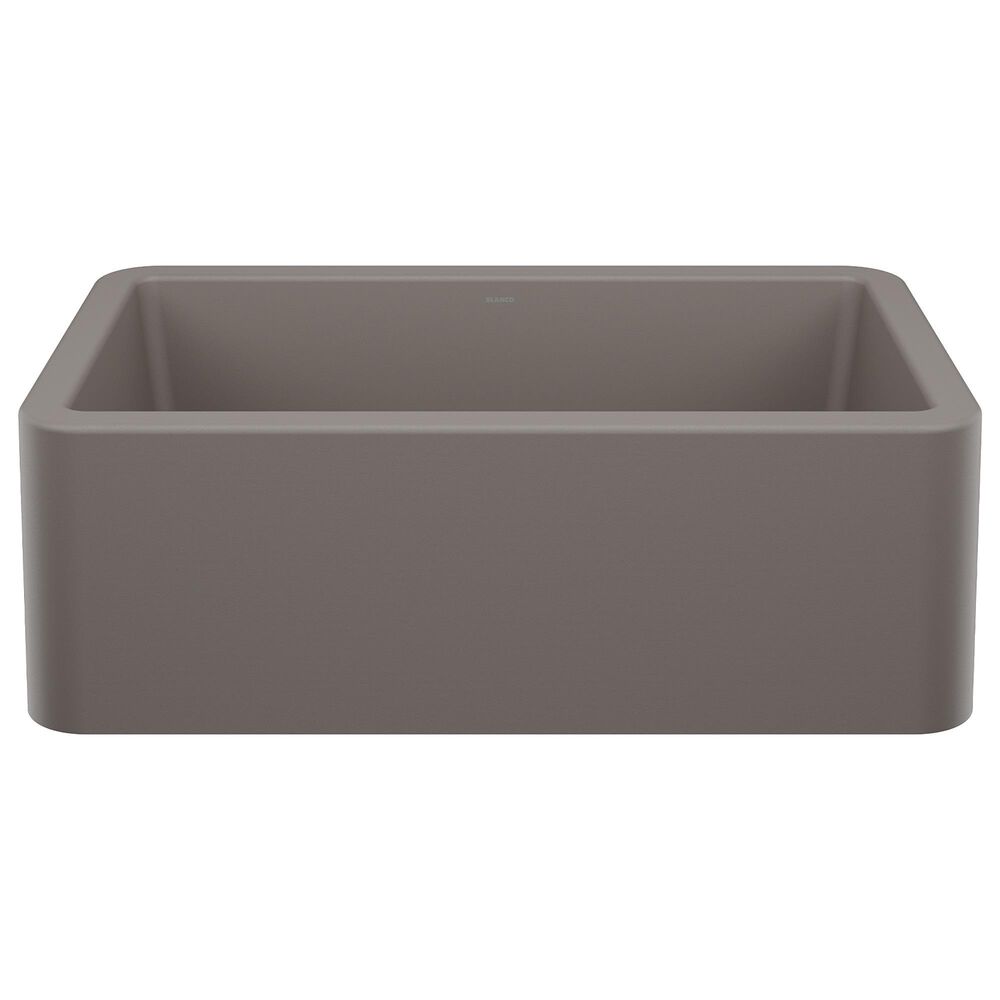 Blanco Ikon 30&quot; Apron Single Bowl Kitchen Sink in Volcano Gray, , large