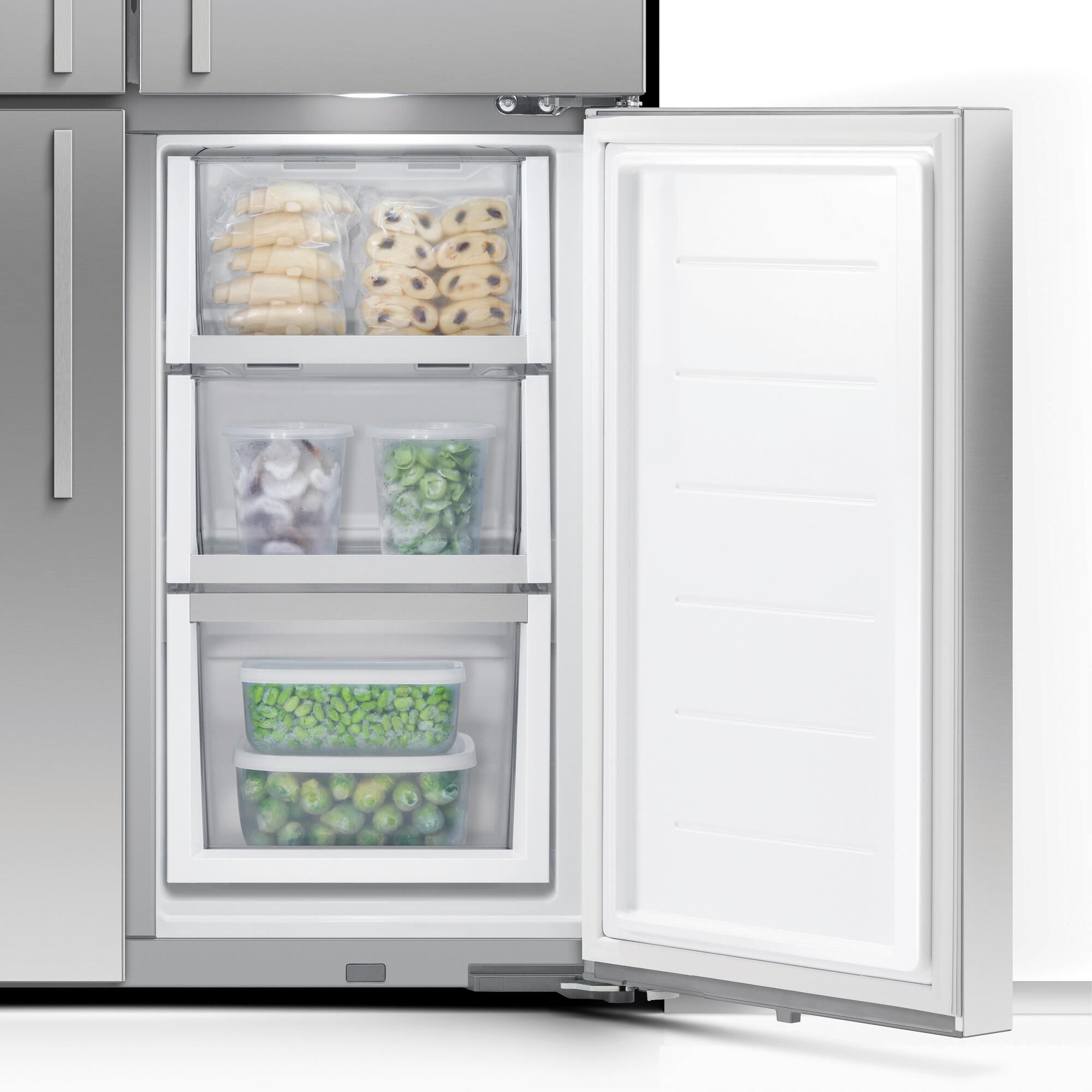 Fisher Paykel 36 4 Door French Door Refrigerator in Stainless Steel