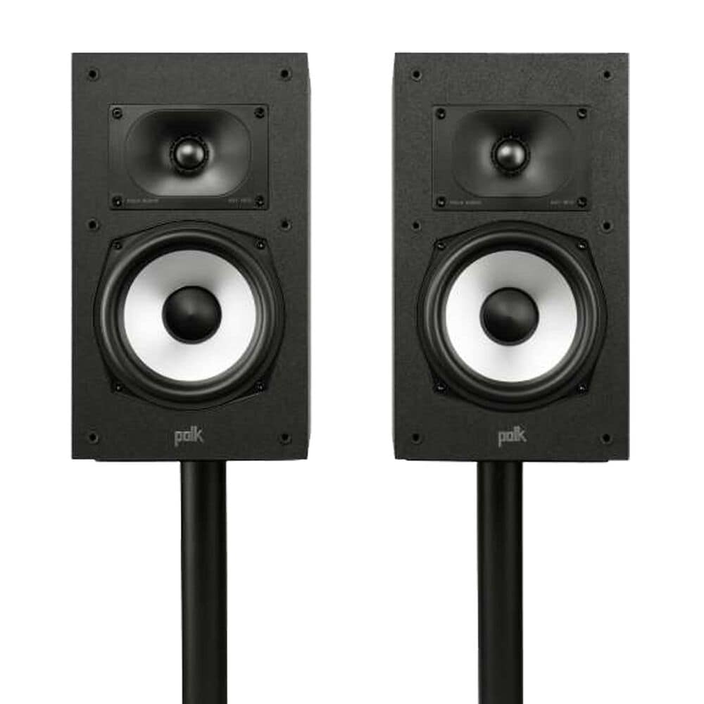 Polk Audio Large Bookshelf Speakers in Black &#40;Pair&#41;, , large