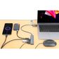 Manhattan 4-Port USB 3.0 Combo Hub in Space Gray, , large