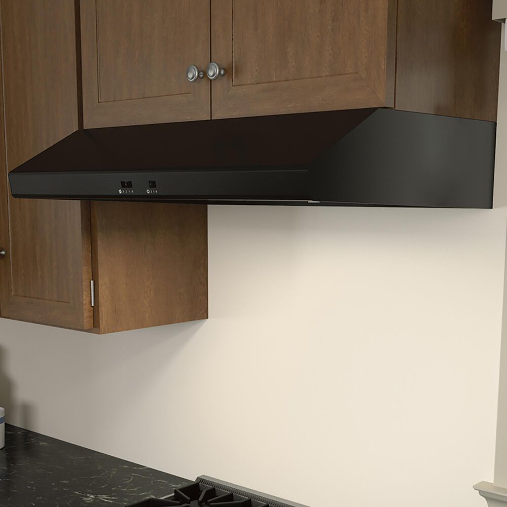 Zephyr Core Cyclone 36" Under-Cabinet Range Hood with Blower in Black, , large