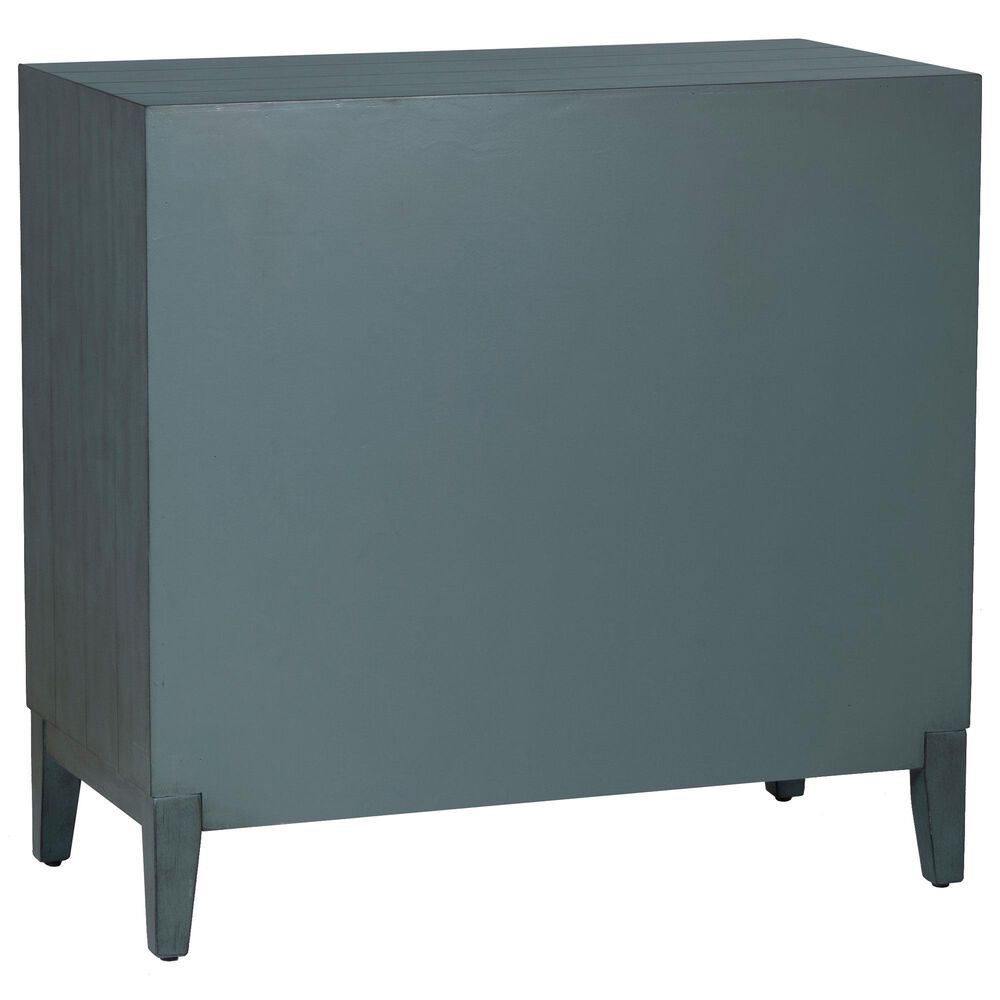 Linon Home Decor Dian Diamond 2-Door Cabinet in Blue, , large