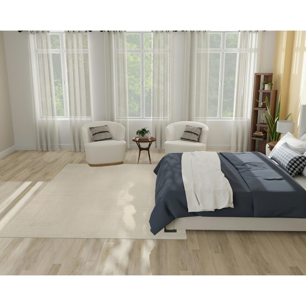 Nourison Sustainable Trends 6&#39; x 9&#39; Ivory Area Rug, , large