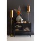 Kalalou Floor Lamp with Metal Barrel Shade in Antique Gold, , large