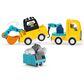LEGO Duplo 3-In-1 Construction Vehicles Building Set, , large