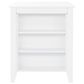 Linon Home Decor Mayfair Counter Height Space Saving Table in White - Table Only, , large