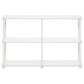 HOMLUX Turn-N-Tube 3-Tier Double Size Storage Display Rack in White, , large