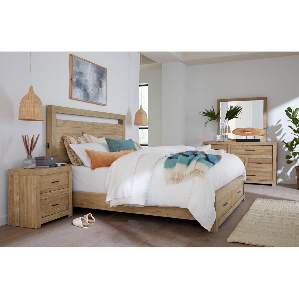 Riva Ridge Modern Loft Dresser Mirror in Modern Khaki, , large