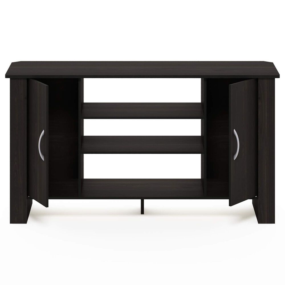 HOMLUX 42.1" Modern TV Stand Entertainment Center with 2-Door in Espresso, , large