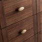 James Martin Vanities Amberly 48" Single Bathroom Vanity in Walnut with 3 cm Eternal Jasmine Pearl Quartz Top and Rectangular Sink, , large