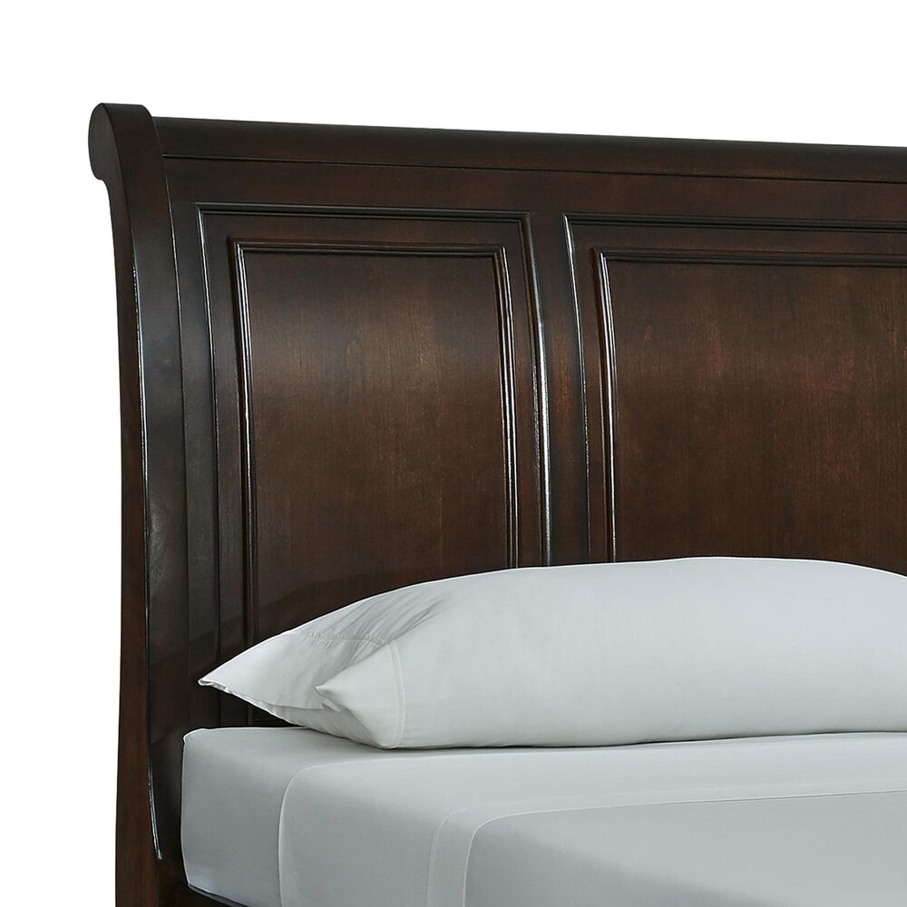 Millennium Porter Cal King Storage Sleigh Bed in Rustic Brown, , large