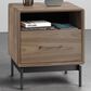 BDI LINQ 22" Nightstand in Natural Walnut, , large