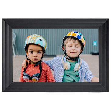 Aura Carver 10" Digital Wi-Fi Photo Frame in Charcoal, , large