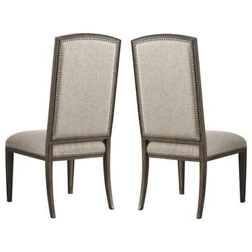 Hooker Furniture Rhapsody Side Chair with Reclaimed Natural Legs in Beige (Set of 2), , large