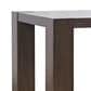 Waltham Brownstone Square End Table in Chocolate, , large