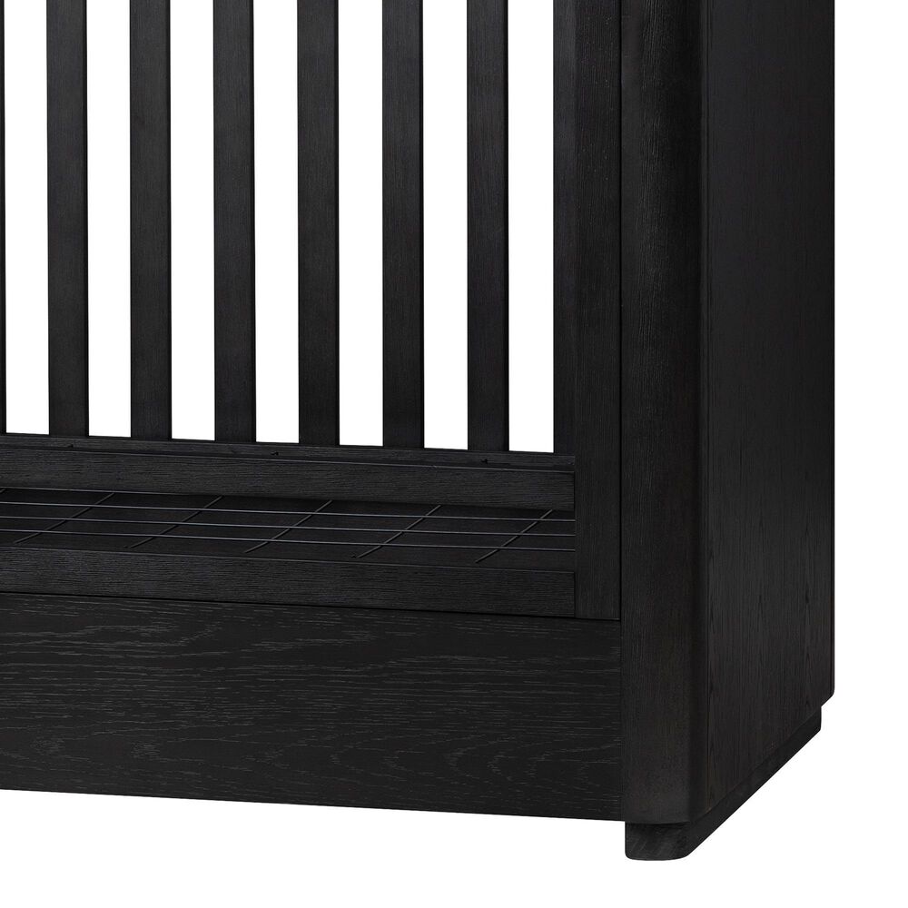 Eastern Shore Modena 3-in-1 Classic Crib with Toddler Rail in Midnight Blue, , large