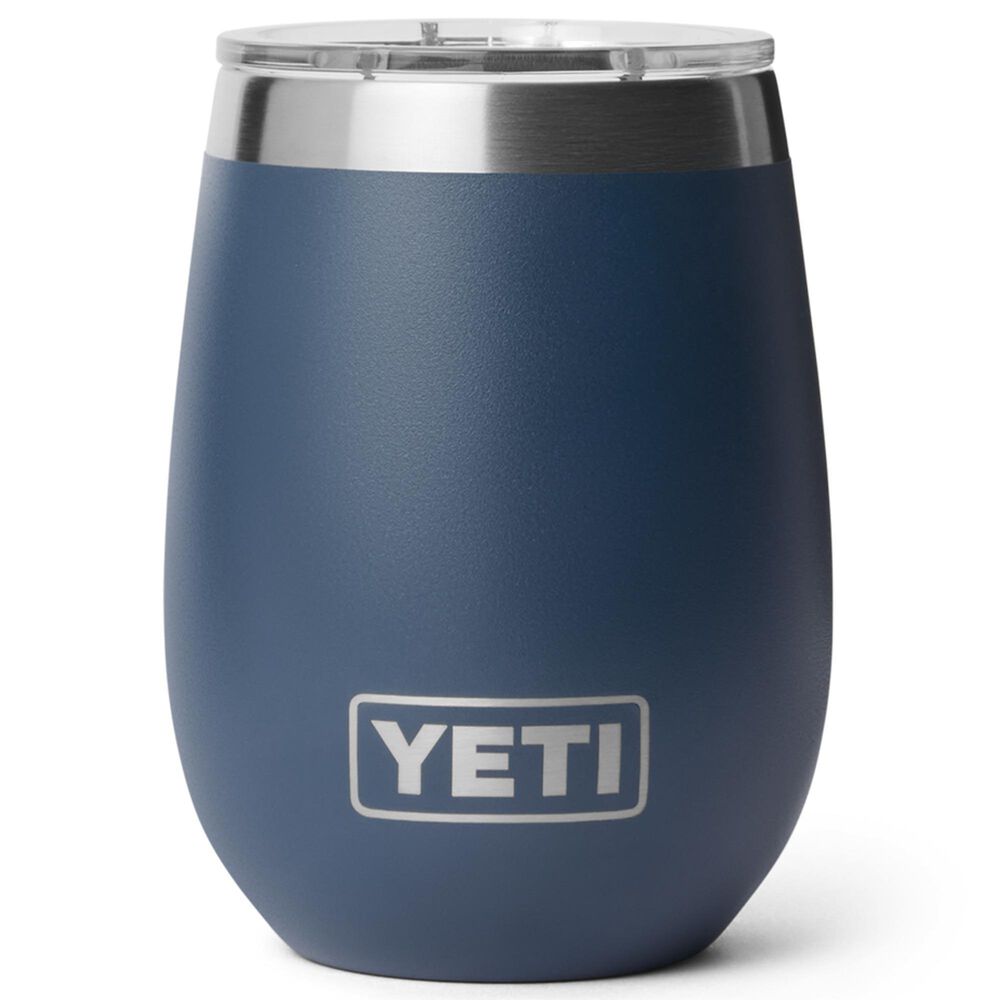 YETI Rambler 10 Oz Wine Tumbler with MagSlider Lid in Navy, , large