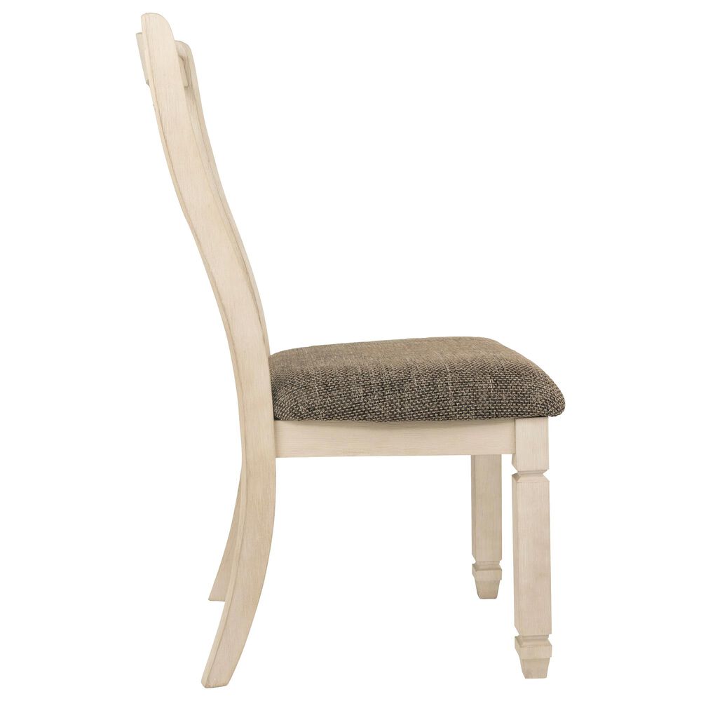 Signature Design by Ashley Bolanburg Side Chair in Antique White, , large