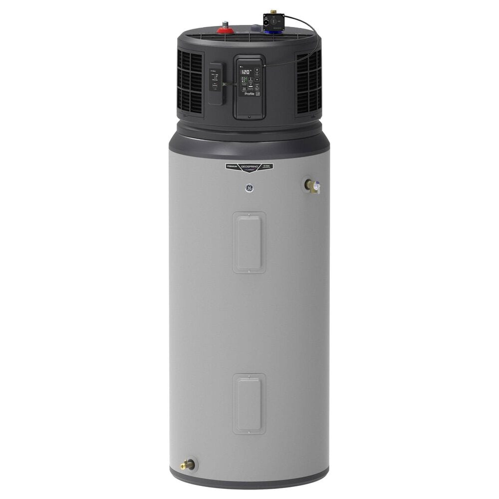 GE Profile GeoSpring 80-Gallon 240V Smart Hybrid Heat Pump Water Heater with FlexCapacity in Gray, , large