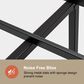 HOMLUX King Upholstered Platform Bed Frame in Beige, , large
