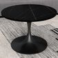 Leisuremod Verve 27" Coffee Table with Sintered Stone Top in Black, , large
