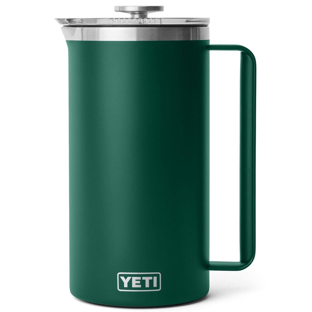 YETI Rambler 64 Oz French Press with Twist-To-Lock Lid in Black Forest Green, , large