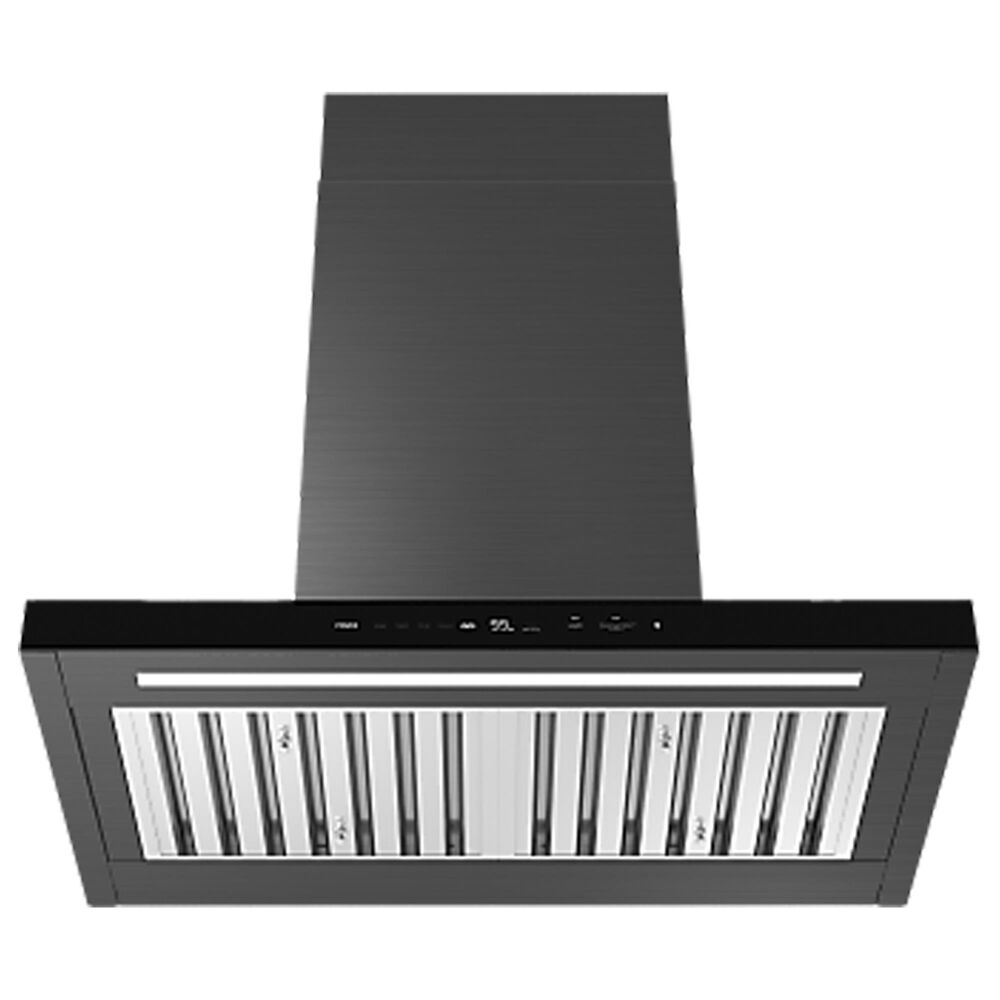 Dacor 36" Chimney Wall Hood in Graphite Stainless Steel, , large