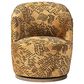 Four Hands Aurora Swivel Chair in Balkan Ochre, , large