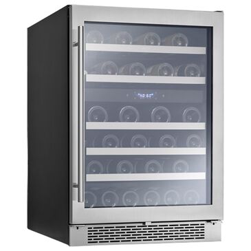 Zephyr Dual Zone Wine Cooler in Stainless Steel, , large