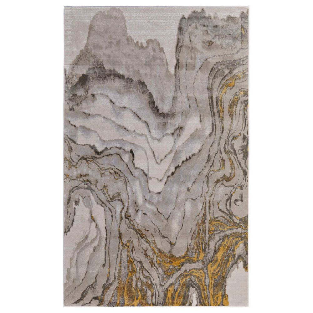 Feizy Waldor Ivory 6"7" x 9"6" Area Rug, , large