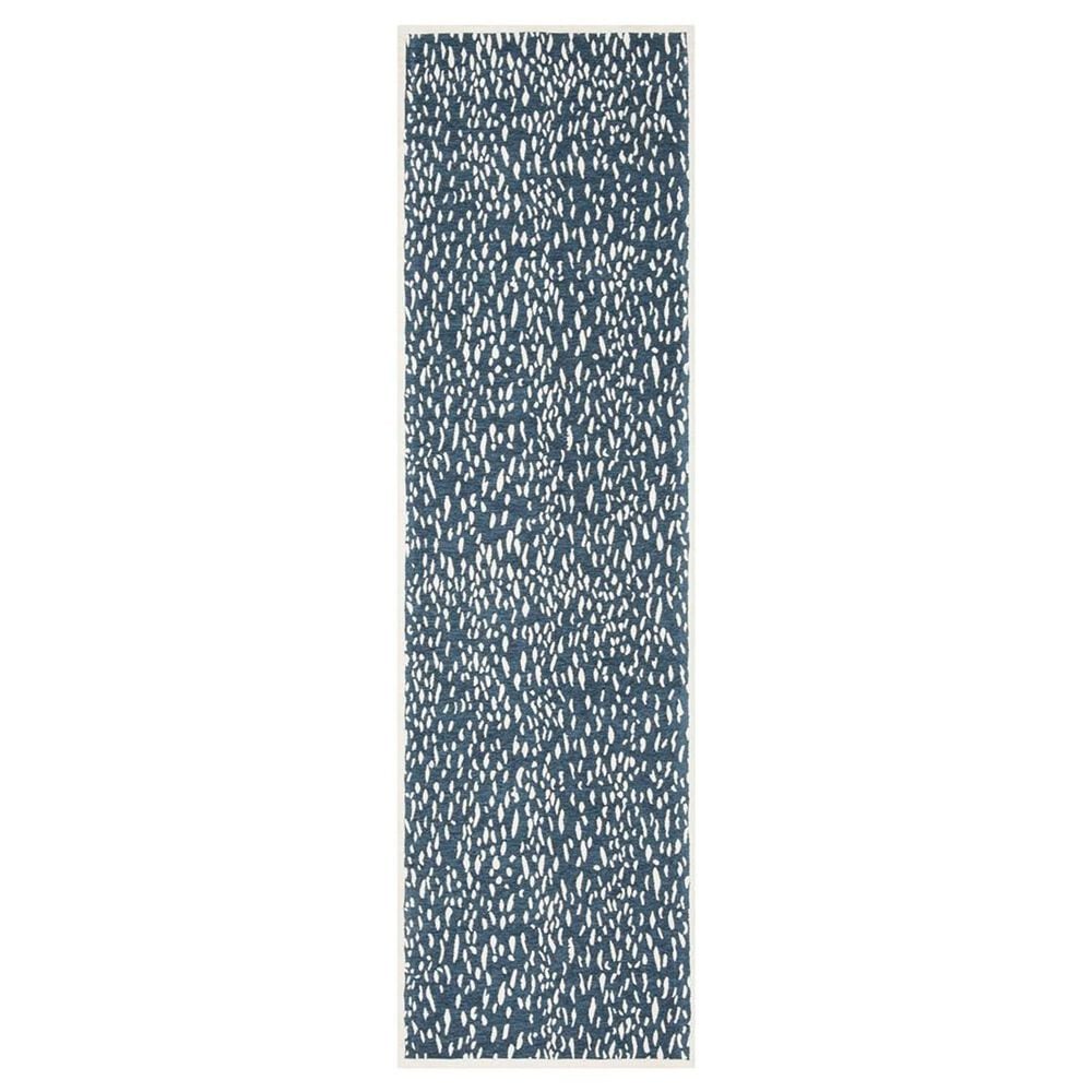 Safavieh Marbella MRB657D 2"3" x 8" Blue and Ivory Runner, , large