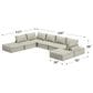 Ashley Bales 7-Piece Modular U-Shaped Sectional in Taupe, , large