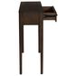 Linon Home Decor Wilcox Console Table in Espresso, , large