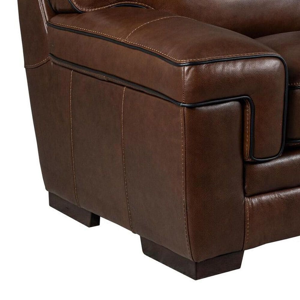 Simon Li Stationary Sofa and Loveseat Set in Longhorn Bramble, , large