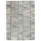 Nourison Colorado 5"3" x 7"3" White and Blue Area Rug, , large