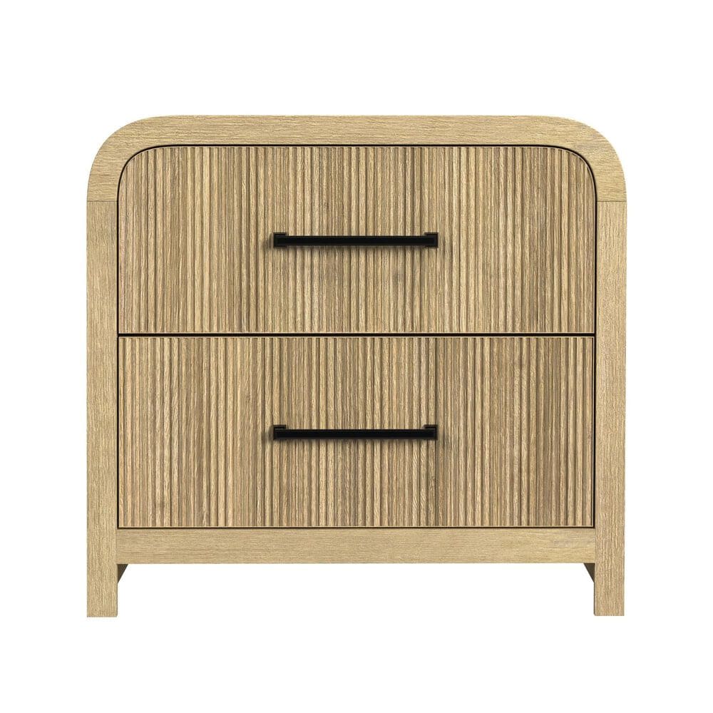 Mayberry Hill Ridgemont 4 Piece Queen Storage Bedroom Set in Natural, , large