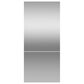 Fisher and Paykel Door Panels for 36" Integrated Refrigerator Freezer in Stainless Steel, , large