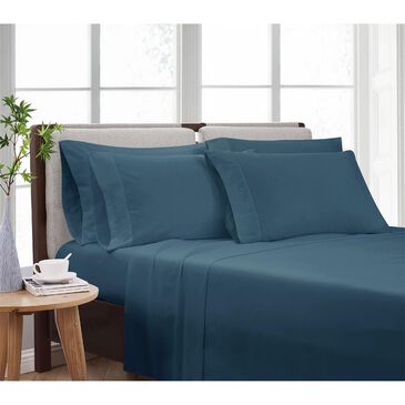 Pem America Cannon Heritage Solid 7-Piece Split King Sheet Set in Dark Blue, , large