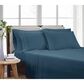 Pem America Cannon Heritage Solid 7-Piece Split King Sheet Set in Dark Blue, , large