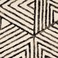 Jaipur Vera by Nikki Chu Montblanc 5" x 8" Snow White and Jet Black Area Rug, , large