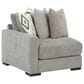 Ashley Aslan Court 2-Piece Symmetrical Sectional Loveseat in Flax, , large