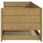 Coaster Calinda Twin Daybed with Trundle in Warm Natural Brown, , large