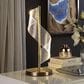 Anthony California 19" Table Lamp in Antique Brass and Clear, , large