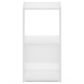 HOMLUX 2-Cube Open Shelf Bookshelf in White, , large