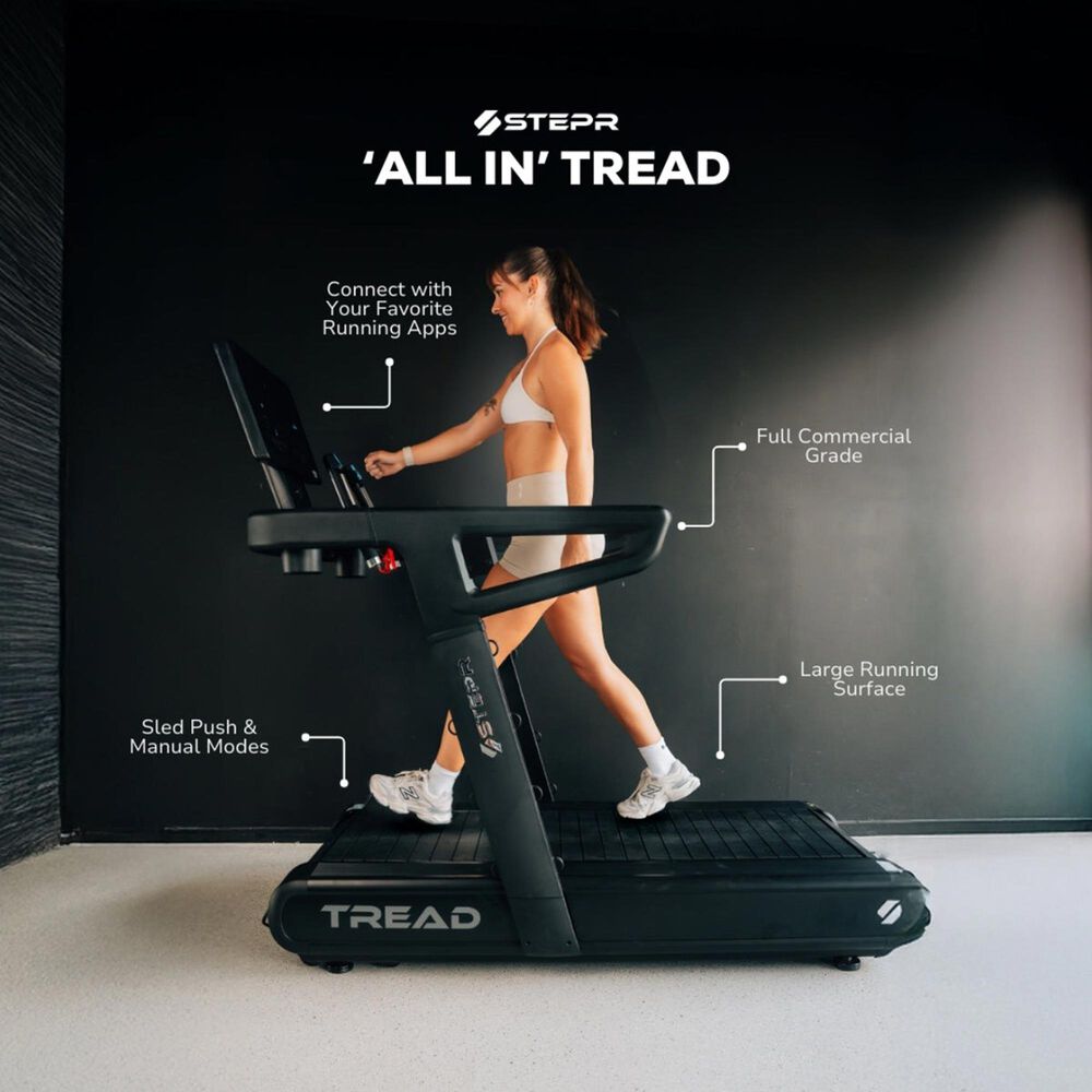 STEPR All-In Treadmill XL in Black, , large