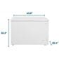 Element 10 Cu. Ft. Chest Freezer in White, , large