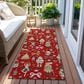 Dalyn Rug Company Wonderland WN35 Red 2"3" x 7"6" Runner, , large