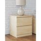 Ashley Onita 2-Drawer Nightstand in Natural, , large