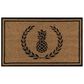 Momeni Erin Gates Park PAR-1 1"6" x 2"6" Black Door Mat, , large