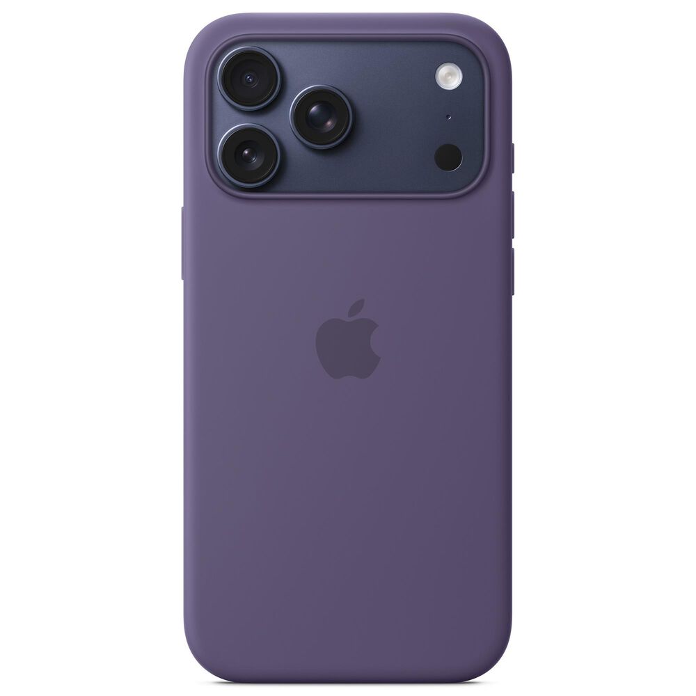 Apple Silicone Case with MagSafe for iPhone 17 Pro Max in Purple Fog, , large